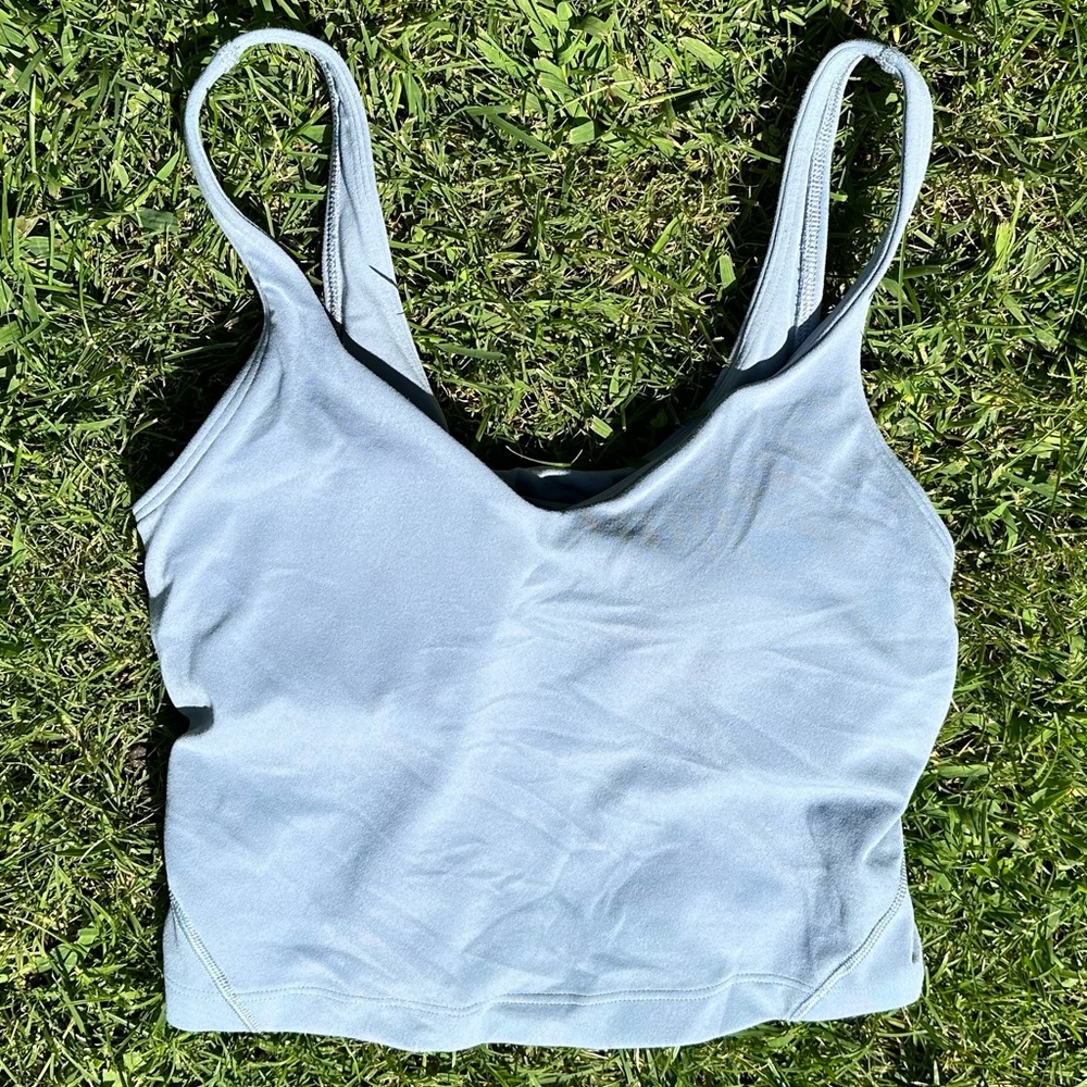 lululemon baby blue top